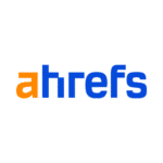 Ahrefs logo representing SEO and backlink analysis platform