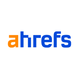 Ahrefs logo representing SEO and backlink analysis platform