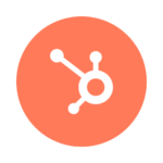 HubSpot logo representing CRM and marketing automation