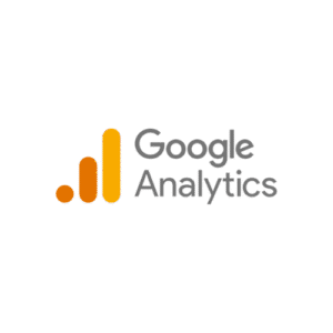 Google Analytics 4 logo used for website and campaign tracking.