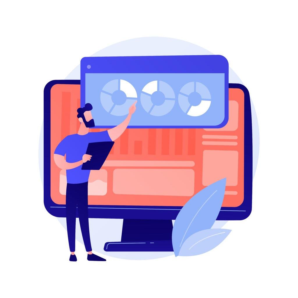 Google Analytics dashboard illustration