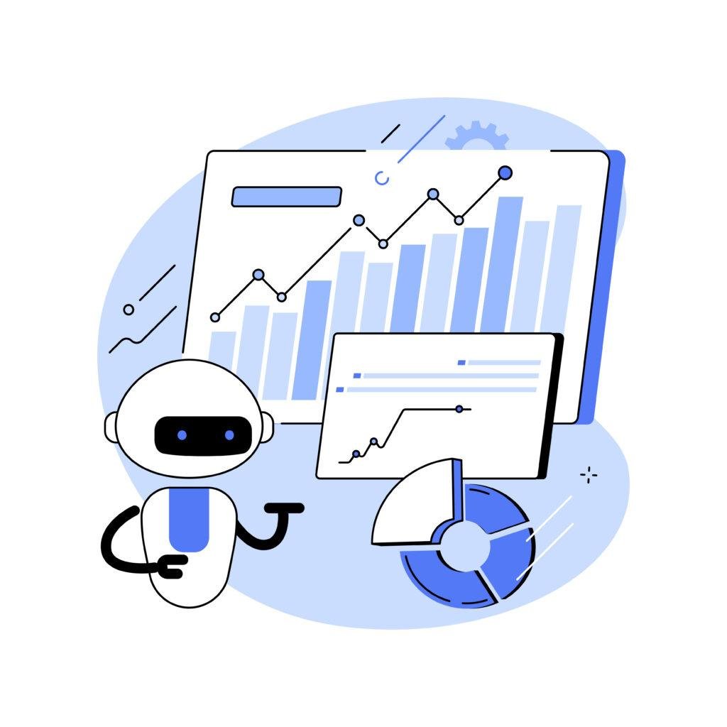 Machine learning forecasting model with trend predictions