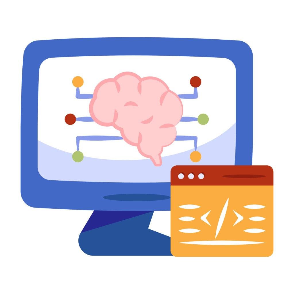 NLP sentiment analysis illustration for brand insights