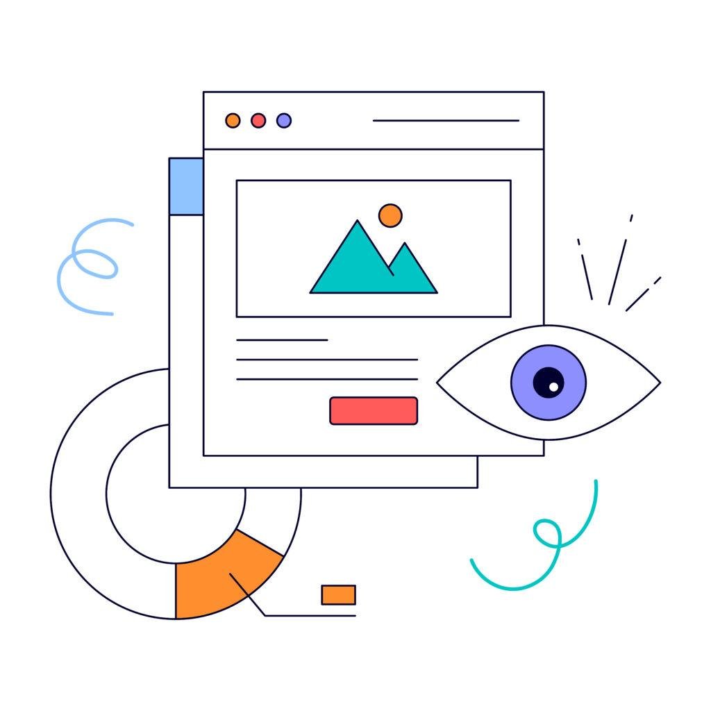 Brand guidelines illustration showing consistency across all touchpoints
