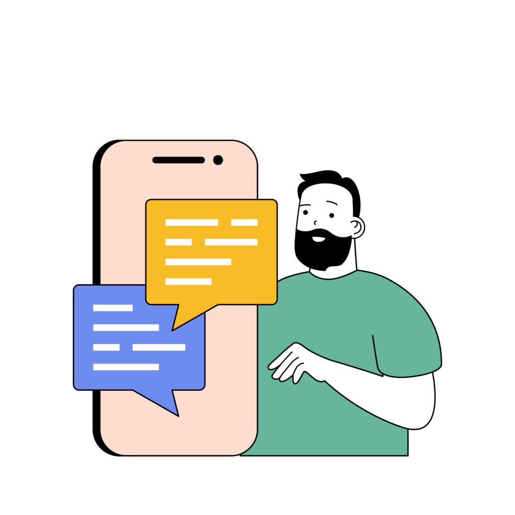 Messaging framework illustration showing structured messaging for brands