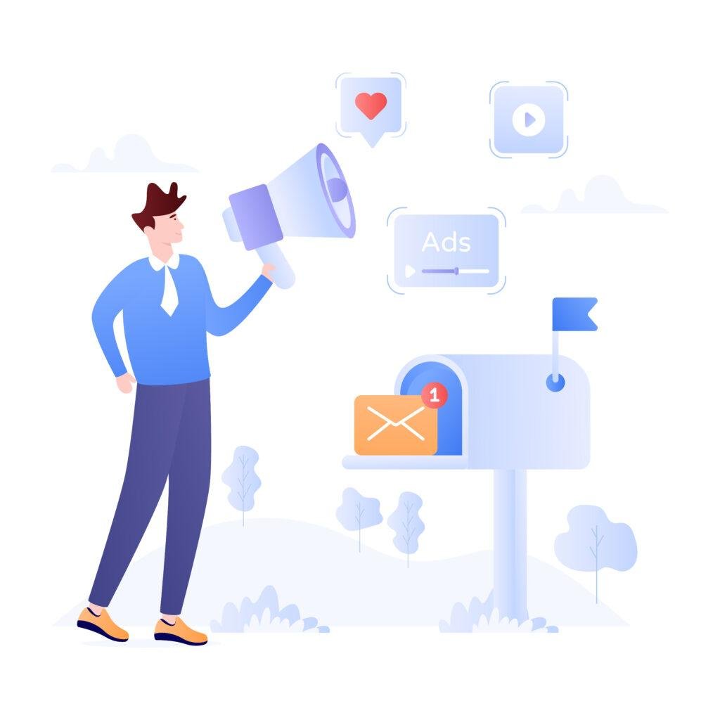 Illustration showing how creative performance depends on audience context