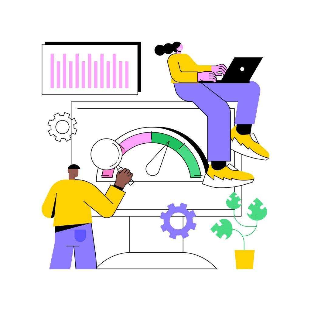 Illustration showing higher conversion rates from qualified search traffic