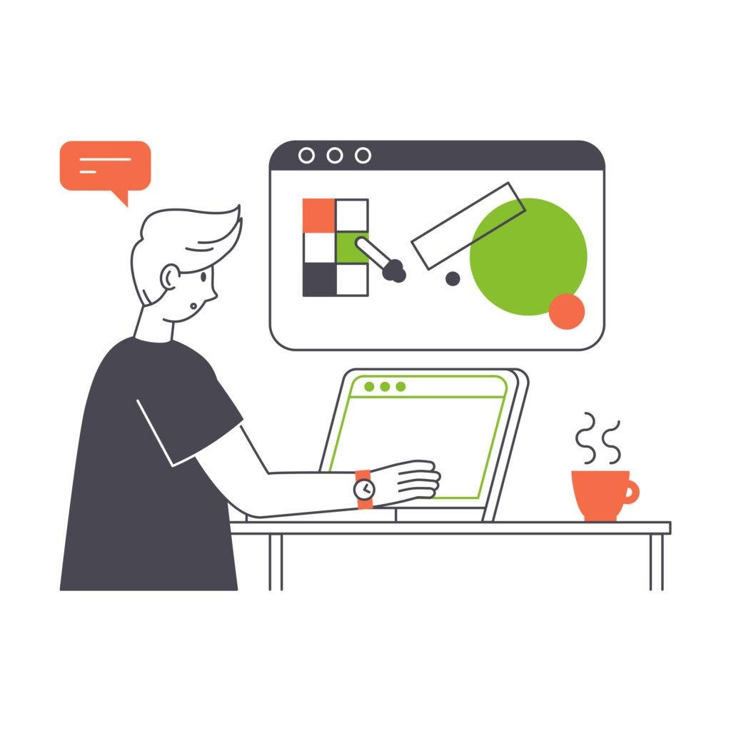 Logo creation and variations as part of logo and identity design